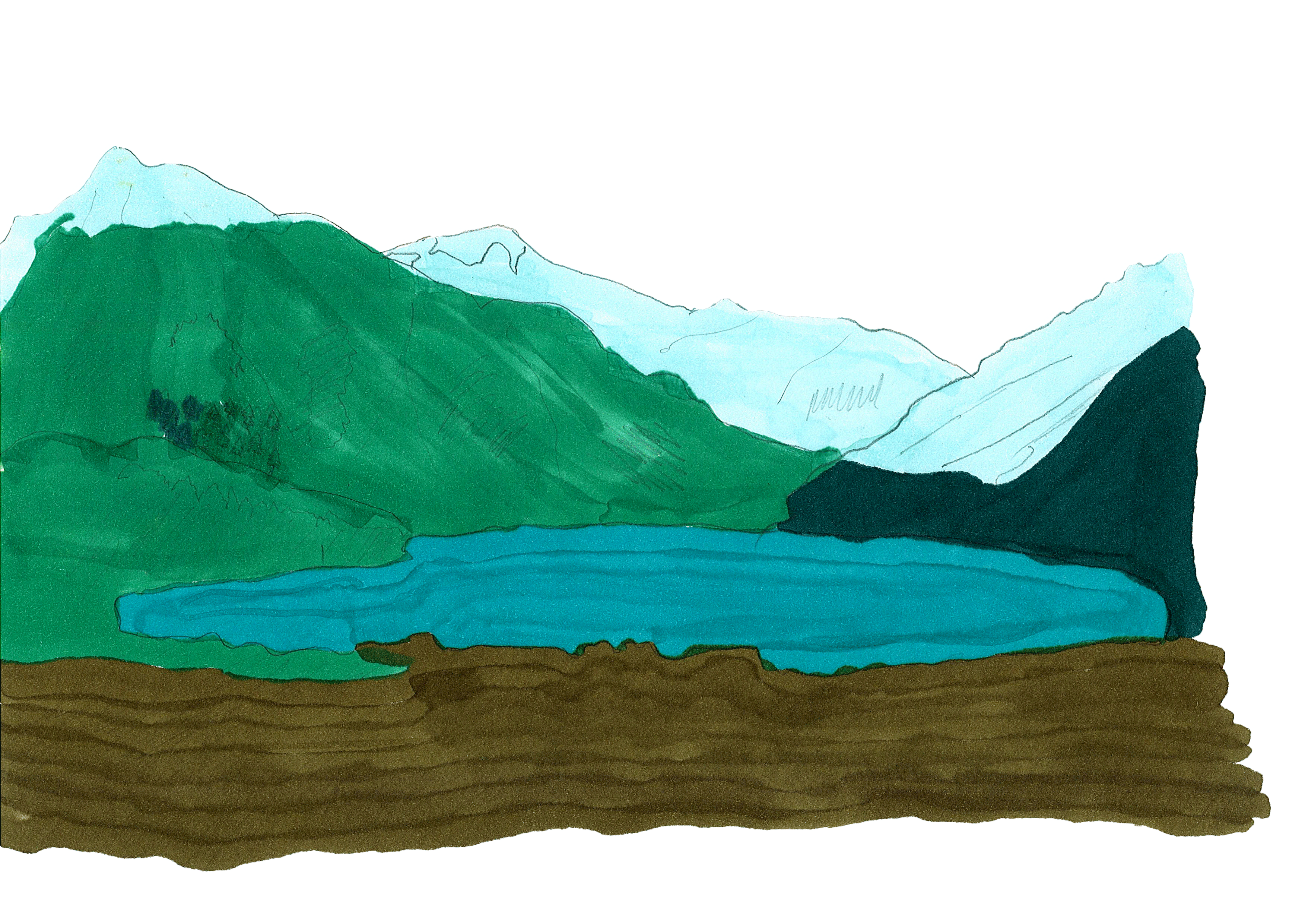 Büyük Almatı Gölü